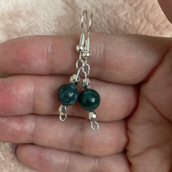 Jasper Earrings - Picture 2 of 2